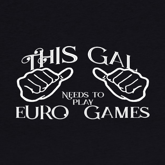 This gal needs to play Euro games by Edward L. Anderson 